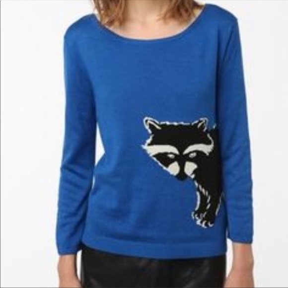Urban Outfitters Sweaters - Urban Outfitters Cooperative Raccoon Sweater
